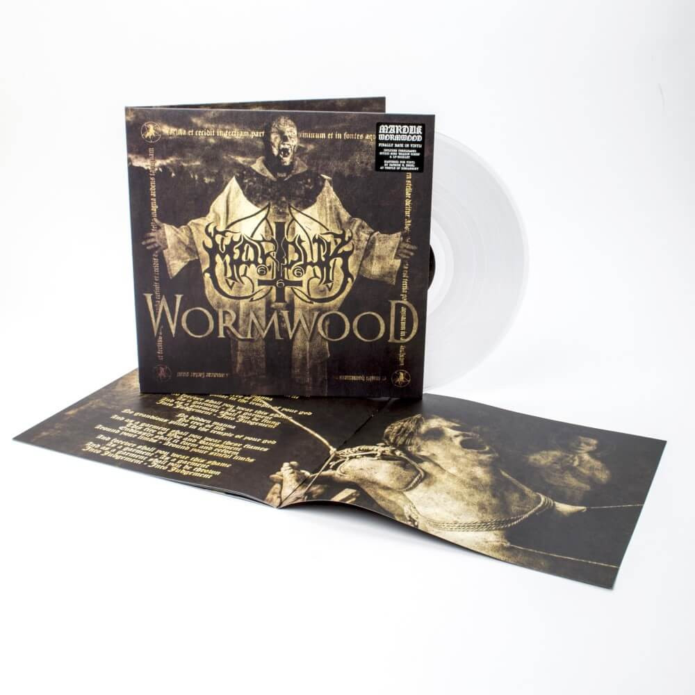 Marduk - Wormwood Ltd Ed. Clear vinyl LP 200 Worldwide